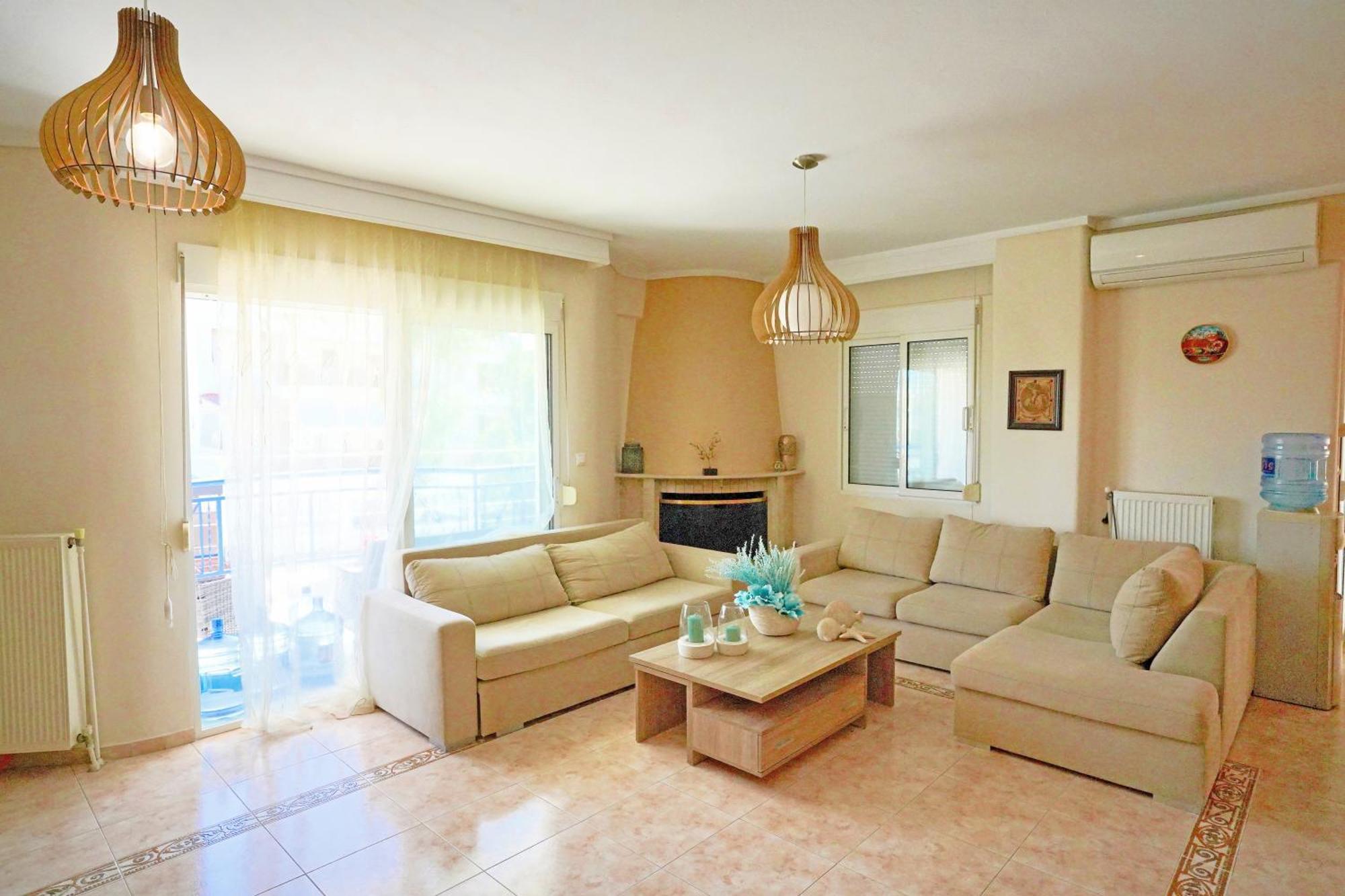 Lovely And Sunny Apartament 300M From Beach!! Peraia  Exterior photo