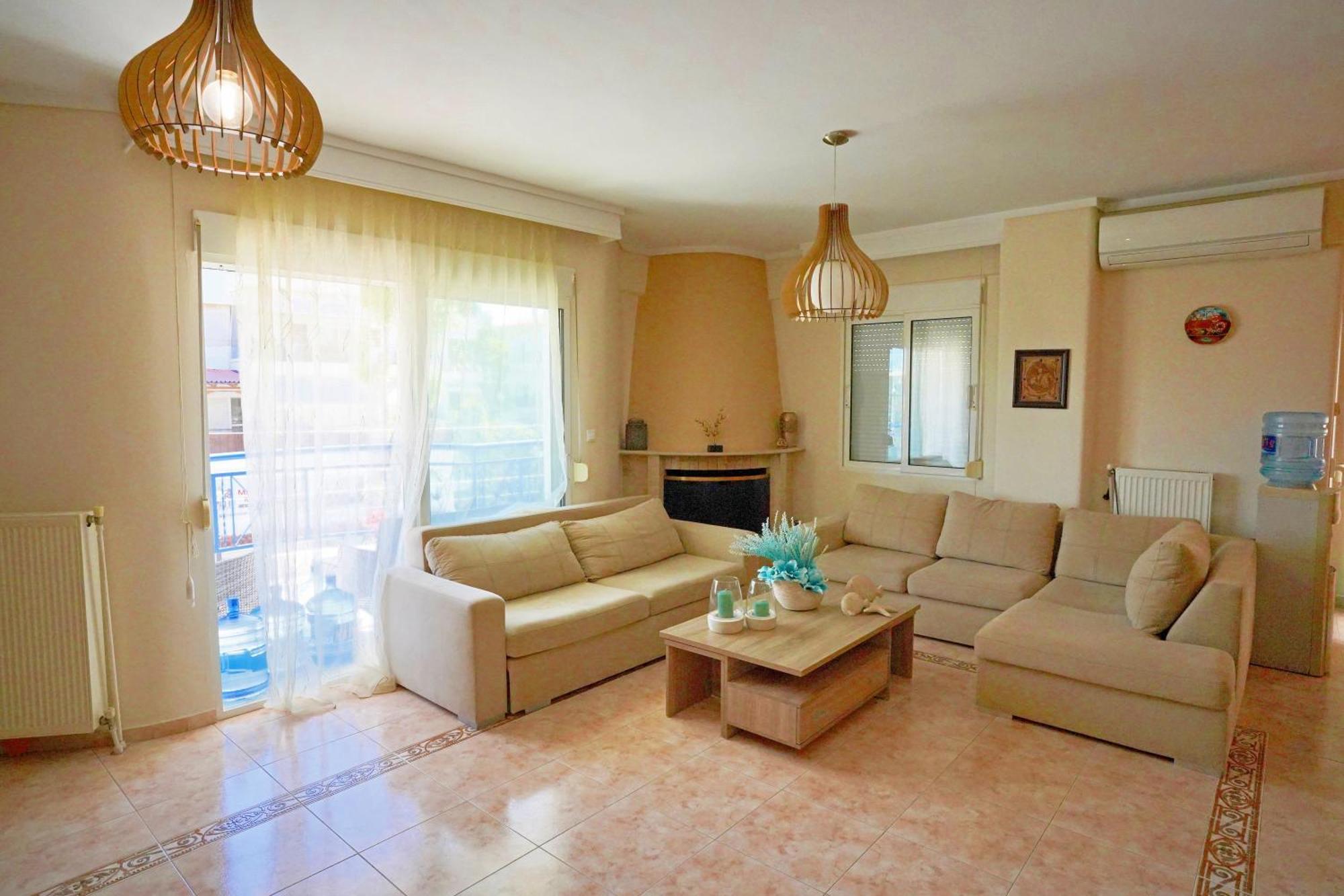 Lovely And Sunny Apartament 300M From Beach!! Peraia  Exterior photo